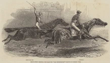 Reunión de primavera en Epsom, la carrera por The Metropolitan